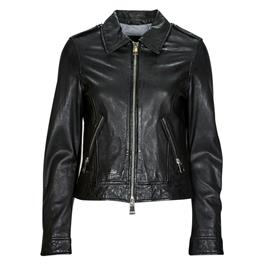 Oakwood  Casacos de couro/imitação couro JADE 6  Preto Disponível em tamanho para senhora. S,M,L,XL.Mulher > Roupas > Casacos de couro