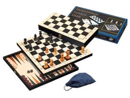 Conjunto 3-1 Philos Backgammon 44mm