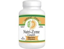 Suplemento Alimentar NUTRI-FORCE Nutri-Zyme Complex Enzimas Digestivas (60 cápsulas)