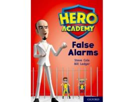 Livro hero academy: oxford level 9, gold book band: false alarms de steve cole (inglês)