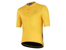 Camisola de Homem MB WEAR Gravel Allday Amarelo para BTT (Tamanho: S)