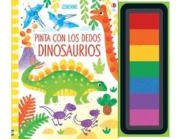 Livro Dinosaurios Pinta Con Los Dedos de Watt, Fiona (Castelhano)