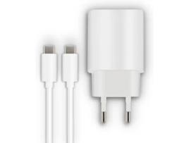 Carregador + Cabo MOOOV 730320 (UBS-C - 1.2m - Branco)