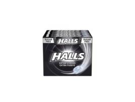 Halls Black Extra Strong 32 G Pack 20 X 32 G