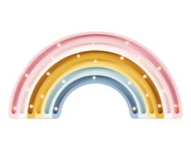 Luz de Presença LITTLE LIGHTS Madeira - Rosa - 35 x 20 x 5,5 cm)