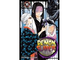 Livro demon slayer: kimetsu no yaiba, vol. 16 de koyoharu gotouge (inglês)