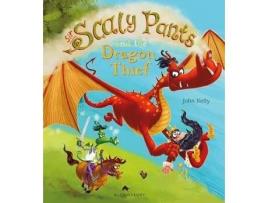 Livro sir scaly pants and the dragon thief de john kelly (inglês)
