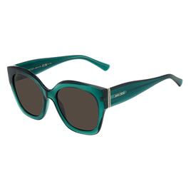 Jimmy Choo Eyewear Óculos de sol para mulheres LEELA/S 1ED T55 145 Green