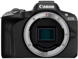 Máquina Fotográfica CANON EOS R50 CORPO PRETO