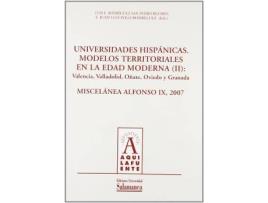 Livro Universidades Hispanicas de Luis E. Rodriguez-San Pedro Bezares (Inglês)