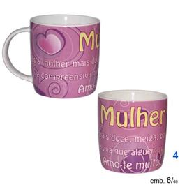 Dupla - Caneca com Mensagem Mulher