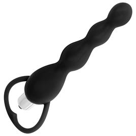 OHMAMA VIBRATING BUTT PLUG - BLACK