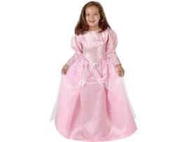 Fato de Menina DISFRAZZES Princesa Vestido Rosa (Tam: 3 a 4 anos)