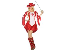 Fantasia para Adultos Mosqueteira - M/L