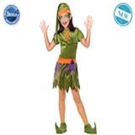 Fantasia para Crianças Duende Verde (5 Pcs) - 5-6 Anos