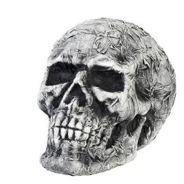 Caveira (34 x 27 x 25 cm) Cinzento