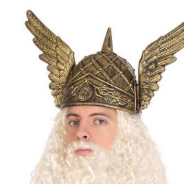 Capacete Gaulês Vercingetorix Dourado