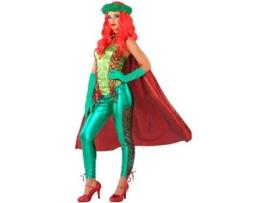 Fato de Mulher DISFRAZZES Super-Heroína Verde (Tam: M-L - 38/42)