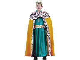 Fato de Menino BOYS TOYS Rei Mago verde (Tam: 10 a 12 anos)