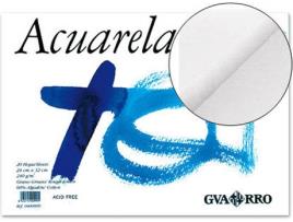 Bloco de desenho LIDERPAPEL aguarela colado 20 folhas (230x325mm)