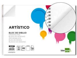 Bloco Desenho Verona Espiral 20F Branco 230X325mm
