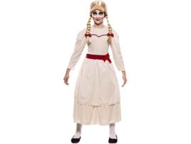 Fato de Menina DISFRAZZES Boneca Possuída (Tam: 7 a 9 anos)