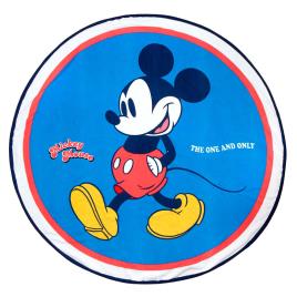  - Toalha CERDÁ redonda Mickey Disney microfibra