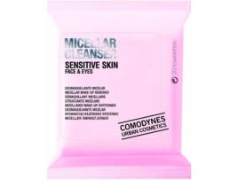 Toalhitas Desmaquilhantes COMODYNES Make-Up Remover Micelares 20Un