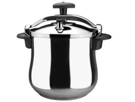 Panela de Pressão Magefesa Inox Star Bombeada 10l