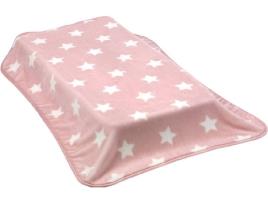 Manta Berço CAMBRASS Star Rosa (80x110 cm)