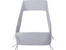 Protetor de Berço CAMBRASS Liso E Cinza (360x30 cm)