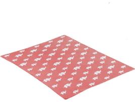 Manta de Algodão CAMBRASS Ele Coral (80x110 cm)