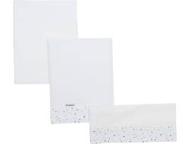 Lençóis para Alcofa CAMBRASS Astra Cinza (3Ps - 80x120 cm)