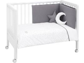 Conjunto Colcha CAMBRASS Astra Cinza (4Ps - 60x120 cm)