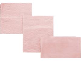 Lençóis de Berço CAMBRASS Be Moon Rosa (3Ps - 120x180 cm)