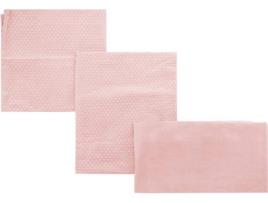 Lençóis para Berço CAMBRASS Be Moon Rosa (3Ps - 100x165 cm)