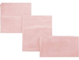 Lençóis de Berço CAMBRASS Be Moon Rosa (3Ps - 80x120 cm)