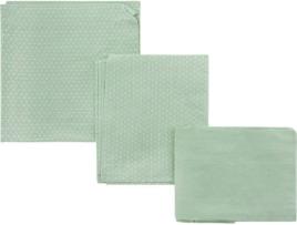 Lençóis para Berço CAMBRASS Be Moon Verde (3Ps - 100x165 cm)