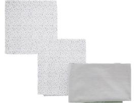 Lençóis de Berço CAMBRASS Be Lion Cinza (3Ps - 120x180 cm)