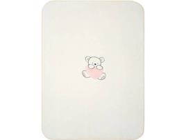 Manta Bordado CAMBRASS Polar Rosa (110x140 cm)
