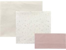 Lençóis de Berço CAMBRASS Sky Rosa (3Ps - 80x120 cm)
