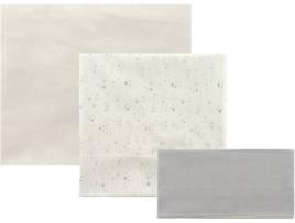 Lençóis de Berço CAMBRASS Sky Cinza (3Ps - 80x120 cm)