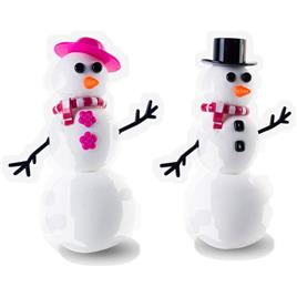 Conjunto de Trabalhos Manuais Mr And Mrs Snow  115734