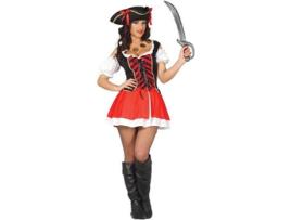Fato de Mulher  Pirata (Tam: L)