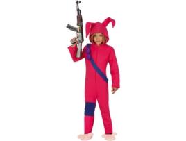 Fato Unisexo  Coelho Soldado (Tam: 7 a 9 anos)