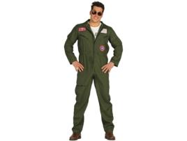 Fato de Homem  Piloto De Caça Do Exército (Tam: M)