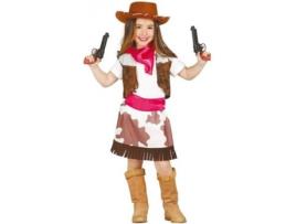 Fato de Menina  Cowgirl (Tam: 5 a 6 anos)