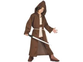 Fato Unisexo  Túnica Obi-Wan Kenobi Star Wars Para Criança (Tam: 5 a 6 anos)