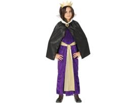 Fato de Menina DISFRAZZES Raínha Malvada Branca De Neve (Tam: 5 a 6 anos)