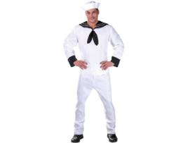 Fato de Homem  Marinheiro Branco (Tam: XL)